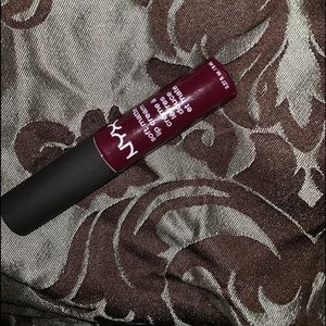 NYX Red lipstick